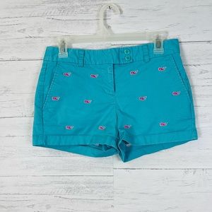 Vineyard Vines Embroidered Dayboat Whale Shorts